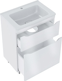 Vivon Тумба под раковину Shelly 60 белая – фотография-5